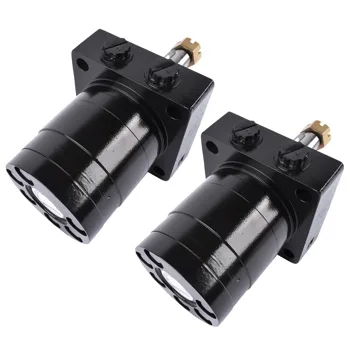 Pair Hydrulic Wheel Motor 114-0549 Replacement for Exmark Parker TE0195JS250AAMU 1140549 view 6
