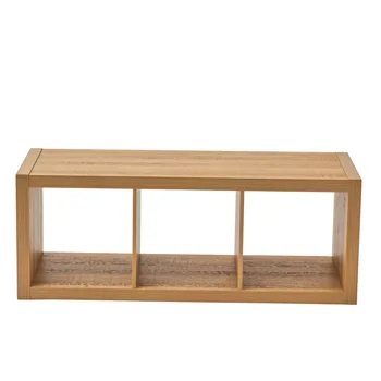 3 Cube Storage Organizer, Light Honey (Shipment from Walmart) view 3