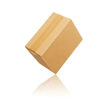 100 Corrugated Paper Boxes 6x4x4"(15.2*10*10cm)Yellow view 2