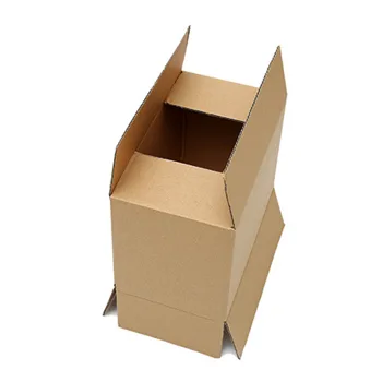 100 Corrugated Paper Boxes 6x4x4"(15.2*10*10cm)Yellow view 8