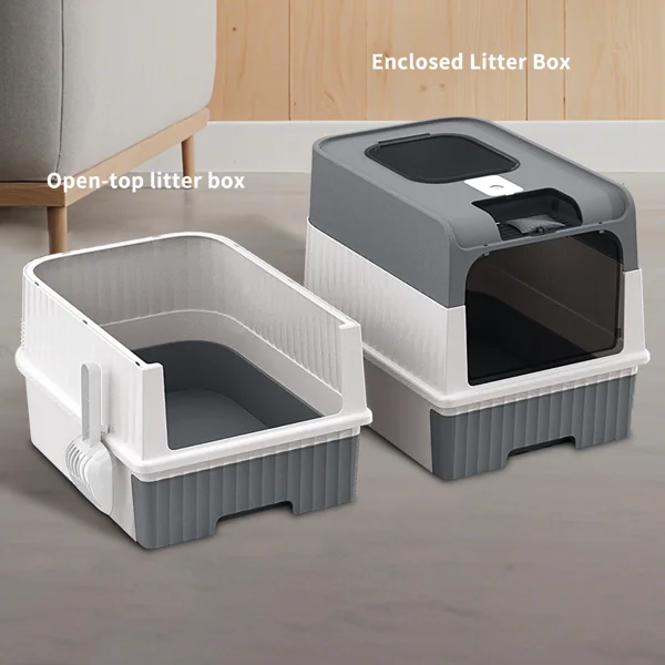 greyMagic Cube Intelligent Cat litter Box - Free Hands, Enjoy Pure Life | Automatic Cleaning, Silent Design, Preferred for Multi Cat Families view 6
