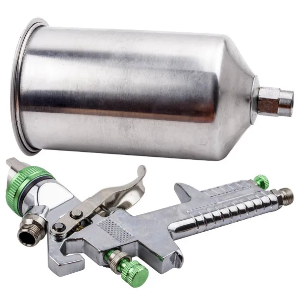 2.5mm HVLP Feed Car Air Spray Gun Kit W/ Regulator Gauge Paint Sprayer view 4