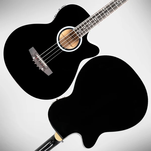 [Do Not Sell on Amazon] GMB101 4 string Electric Acoustic Bass Guitar w/ 4-Band Equalizer EQ-7545R Black view 5