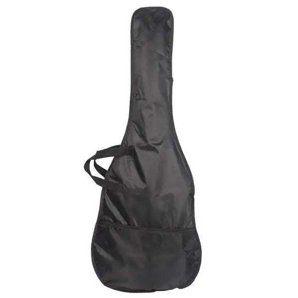 Lightning Style Electric Guitar with Power Cord/Strap/Bag/Plectrums Black & White view 5