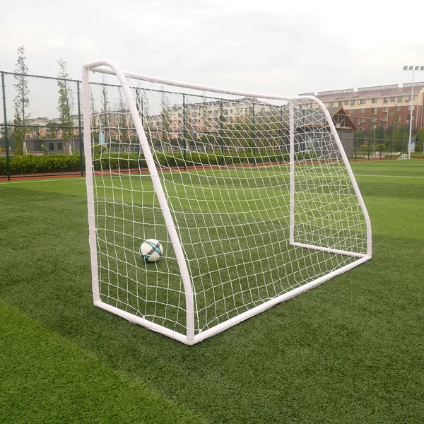 2.45M Professional PVC Tube Plastic Soccer Door White view 2