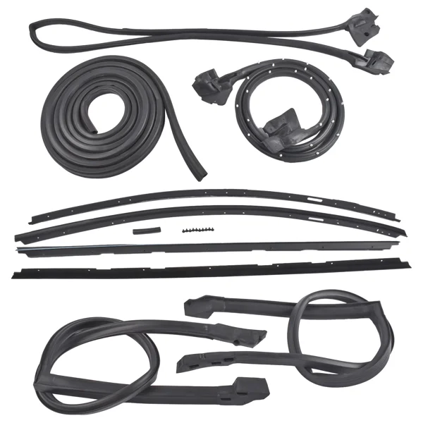 9Pcs Trunk Seal Weatherstripping Kit 128555 Fit for any Monte Carlo SS 1983-1988 view 5