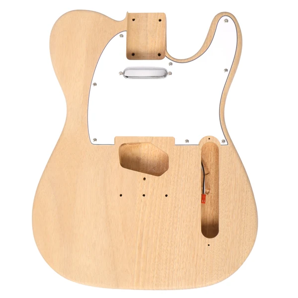 DIY 6 String TL Style Electric Guitar Kits with Mahogany Body, Maple Neck and Accessories view 5
