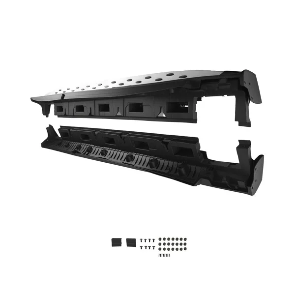 Nerf Bar Side Steps fit for Mercedes ML350 W166 12-15 GLE 16-18 Black Heavy Duty view 6