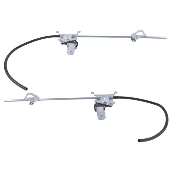 2Pcs Front Driver and Passenger Power Window Regulator with Motor Fit for Freightliner FLD112 120 132 view 6