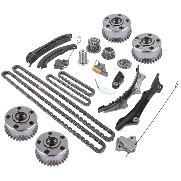 Timing Chain VVT Gear Kit Fits Chrysler Town & Country Dodge Jeep Ram 1500 3.6L 5184356AE 05184356AD 05184357AE view 6