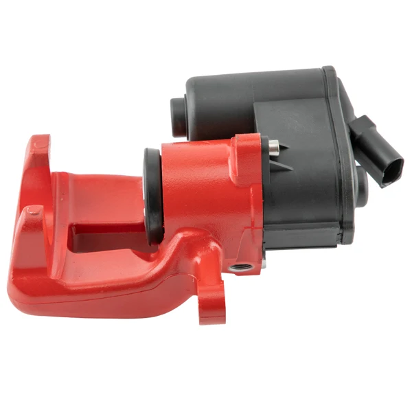 Rear Left Electric Brake Caliper For VW PASSAT 3C2 2005-2008 3C0615403E Red view 2