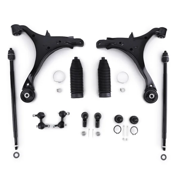 12x Front Suspension Lower Control Arms Tie Rods Kit fit for Honda CR-V 2002-2004 view 6