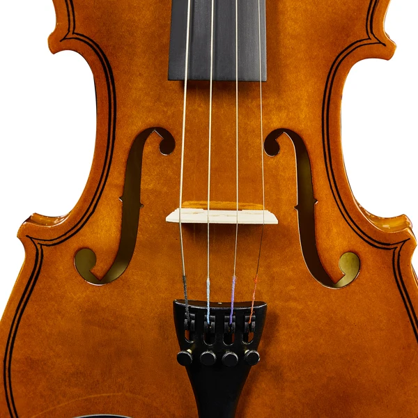 Brand new 1/4 acoustic violin with Hard Case,Violin Bow,Shoulder Rest,Rosin,Extra Strings and Sourdine view 5