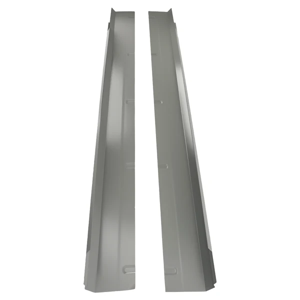 2pcs Rocker Panels Steel fit for GMC Sierra Extended Cab 2014-2018 Left & Right view 4