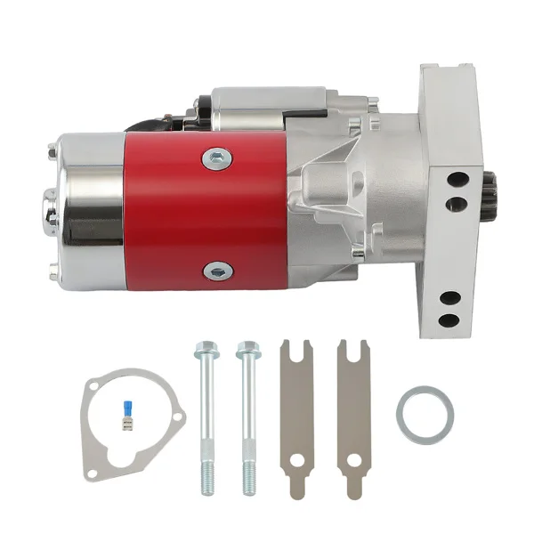 Starter Motor Fit for Chevy Chevrolet V8 Small Block Big Block 18493 18493N 12V 9TH 18493, 18493N, PP106, PE106, 91-25-1201, 91251201 view 2