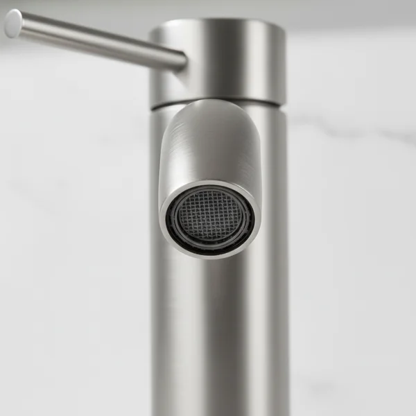 Single Handle Bathroom Faucet Lavatory Faucet Stainless Steel Single Hole-T10, Brushed Nickel[Unable ship on weekends, TK/TEMU only for pickup, only TX10643 warehouse supports GOFO] view 3