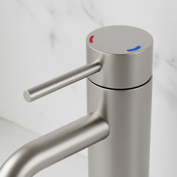 Single Handle Bathroom Faucet Lavatory Faucet Stainless Steel Single Hole-T10, Brushed Nickel[Unable ship on weekends, TK/TEMU only for pickup, only TX10643 warehouse supports GOFO] view 4