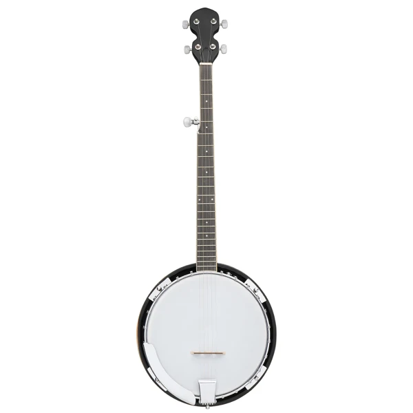 Full Size 5 String Right Handed Banjos Set with Closed Solid Sapele Back & Premium Mahogany Neck and Premium Accessories view 6