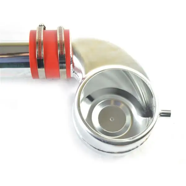 Intake Pipe with Air Filter for Chevrolet/GMC 1988-1995 V8/V6 4.3L/5.0L/5.7L Red view 5