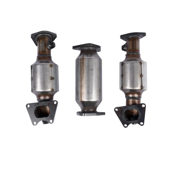 3x Catalytic Converters Kit Fit for Honda Accord 3.0L 2003-2007 45106 45107 45108 view 6