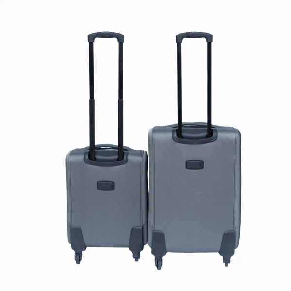 (20+24) Two-piece suitcase suitcase set Oxford trolley case without password lock universal wheel GRAY -Does not support self pick up view 3
