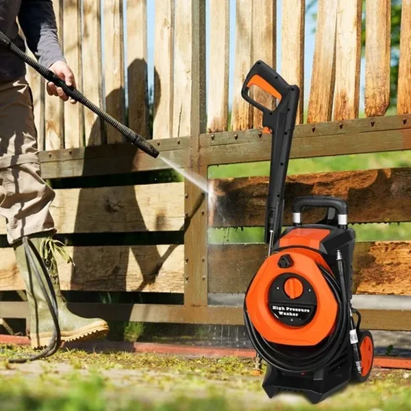 110.00V 203A 1400.00W High Pressure Cleaner Orange view 5