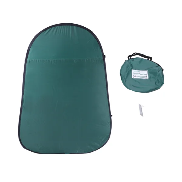 Portable Outdoor Pop-up Toilet Dressing Fitting Room Privacy Shelter Tent Army Green view 4