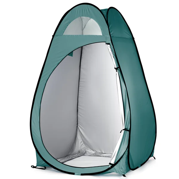 Portable Outdoor Pop-up Toilet Dressing Fitting Room Privacy Shelter Tent Army Green