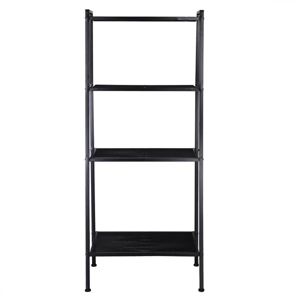 Widen 4 Tiers Bookshelf Black view 4