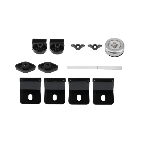 5 Ft Tri-Fold Tonneau Cover fit for Honda Ridgeline 2017 2018 19 2020 21 22 23 26 view 4