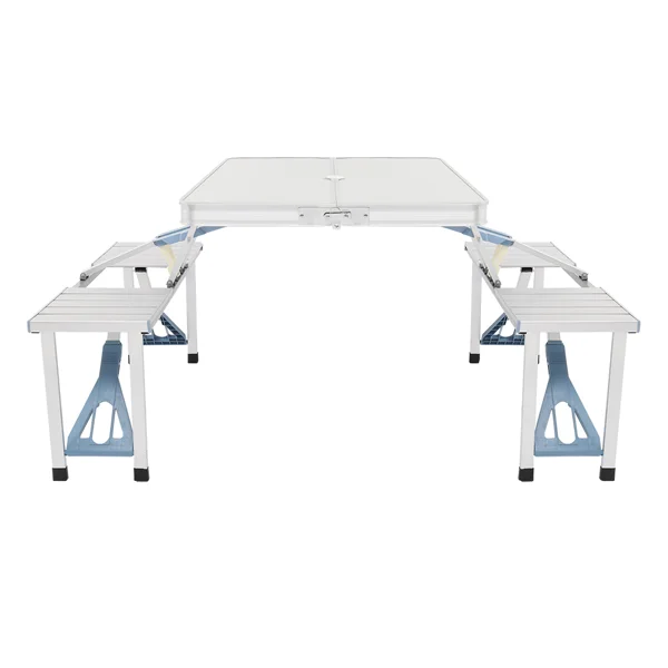 One Piece Folding Table and Chair Aluminum Alloy view 6