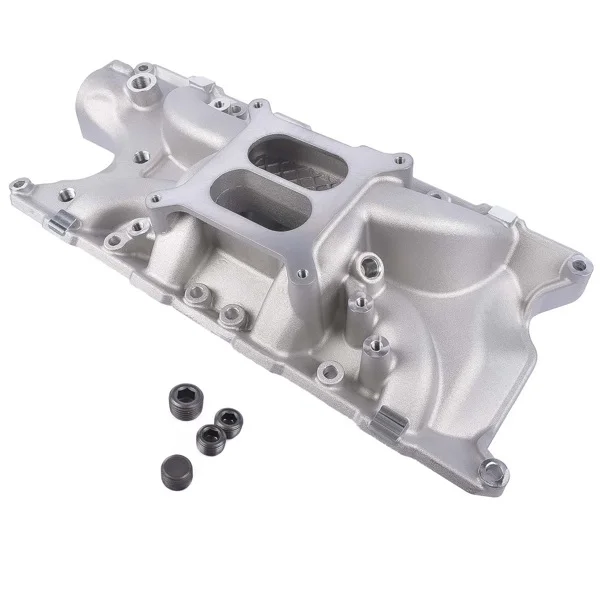 Aluminum Dual Plane Style Intake Manifold for Ford Small Block Windsor SBF V8 289 302 5.0L 8124 DM-3212 view 5