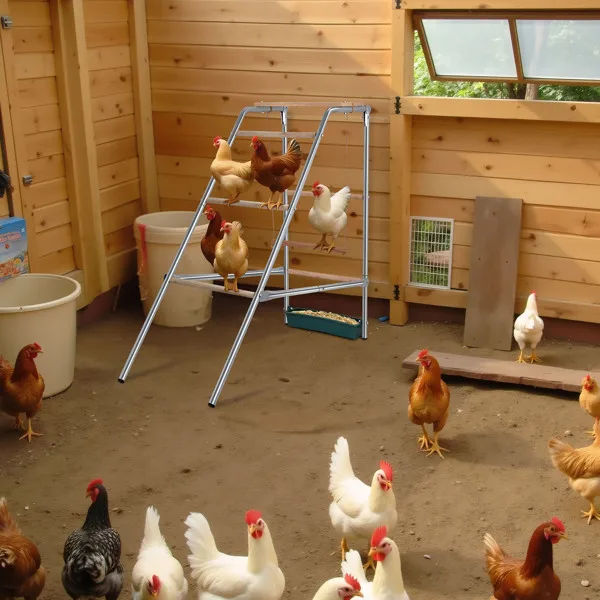 103*50*100cm Outdoor chicken perch view 5