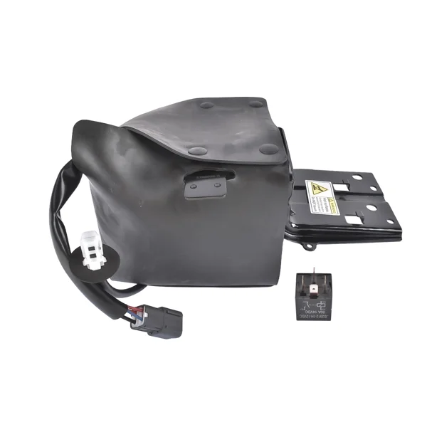 Air Suspension Compressor Fits for Nissan Armada INFINITI Q56 Q80 Sport Utility 5.6L V8 2011-2020 Black 1Pc view 2
