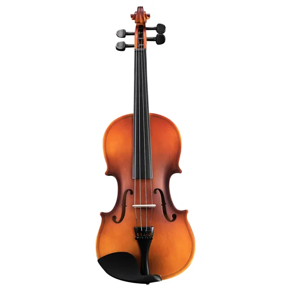 Brand new 1/2 acoustic violin set (includes case, bow, rosin, tuner, shoulder rest, strings, and tone marks) view 2
