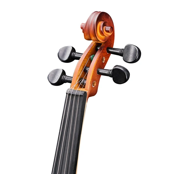 Brand new 1/2 acoustic violin set (includes case, bow, rosin, tuner, shoulder rest, strings, and tone marks) view 5