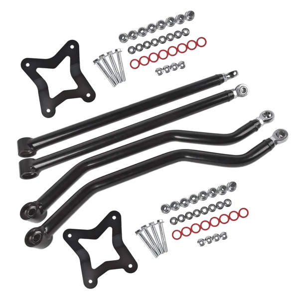 Black Steel Radius Arm Set Rear Fit for Polaris RZR XP 1000 & XP 4 1000 from 2014 view 2
