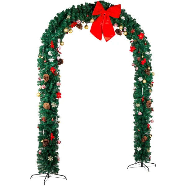 240*40*265cm PVC Christmas Arch view 2