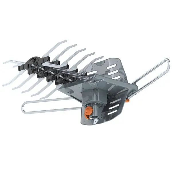 TA-102Y 360-Degree Rotation UV Dual Bands 28-36dB Outdoor Antenna Dovetail Guide without Stand view 2