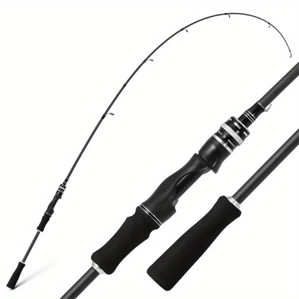 multi-purpose casting and spinning rod, carbon fiber design, with guide ring, ergonomic handle, suitable for seawater, light and sensitive, comfortable to hold