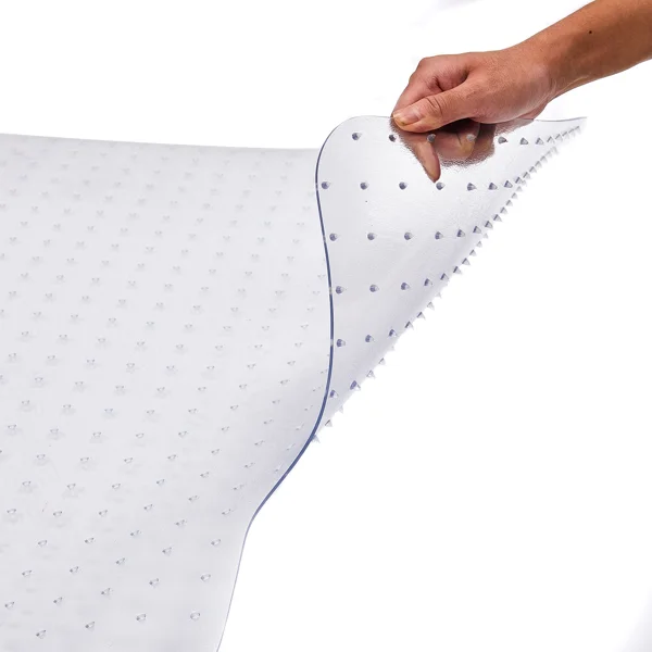 Frosted 2.0 PVC Floor Mat with Anchoring Nails, 76x122cm (30x48in), Raised Non-Slip Design view 4