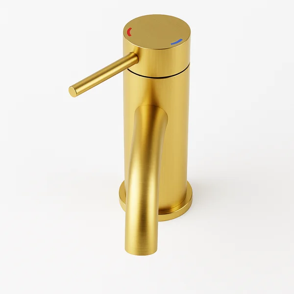 Single Handle Bathroom Faucet Lavatory Faucet Stainless Steel Single Hole-T10, Brushed Gold[Unable ship on weekends, TK/TEMU only for pickup, only TX10643 warehouse supports GOFO] view 5