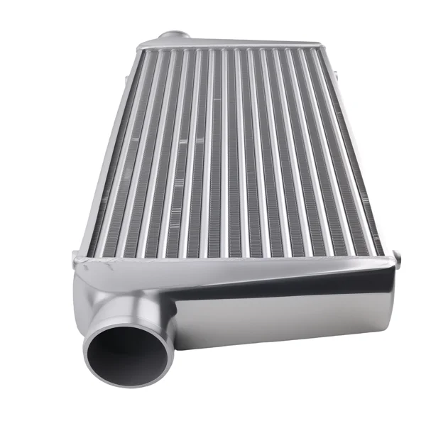 Universal Intercooler 600x300x76mm Fit For Front Mount - Tube + Fin 3" In/Outlet view 4