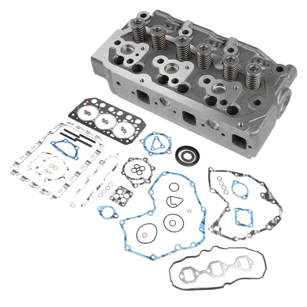 Cylinder Head Assy & Gasket Set for Mitsubishi S3L CAT EC25 Caterpillar 303SR view 6