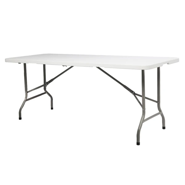 6FT Outdoor Courtyard Foldable Long Table view 3