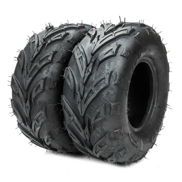 2 ATV Go Kart Tires 145/70-6 4PR P361 B 4 Ply Rated Black New view 4