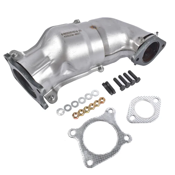 Stainless Steel Catalytic Converter Replacement for Subaru WRX 2015-2021, Forester XT 2014-2018 44612-AA770 44612-AA771 view 2