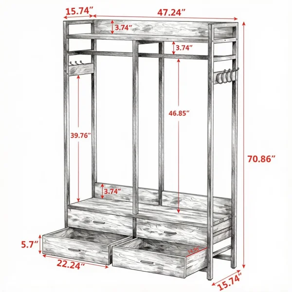 Coat Racks view 2